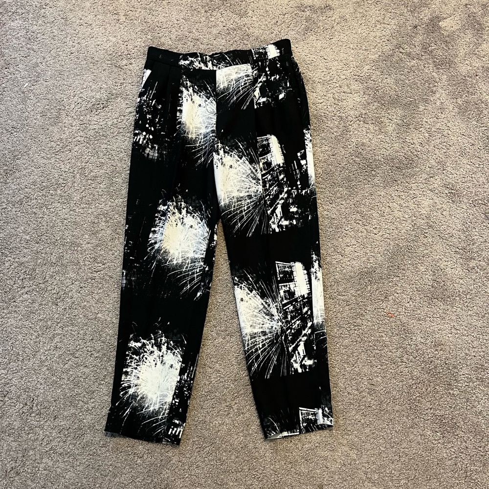 Babaton from Aritizia size 2 Abstract Black and White pants